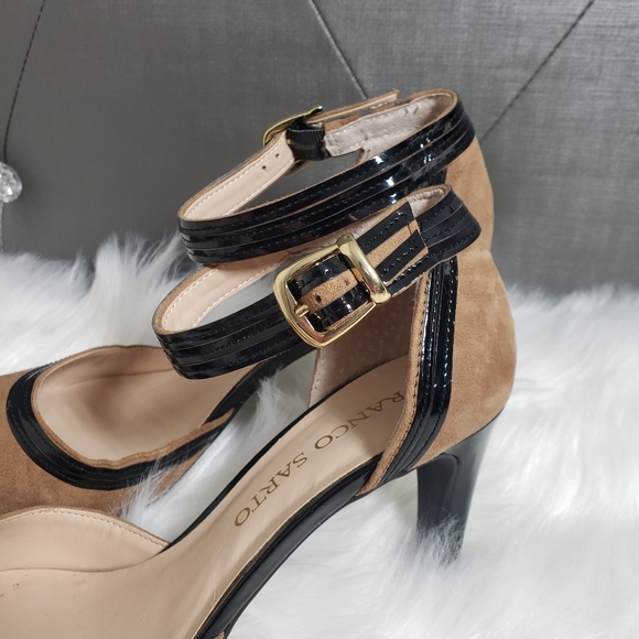 Franco sarto tan suede heels - Picture 9 of 16